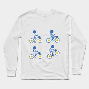 Bike man Long Sleeve T-Shirt